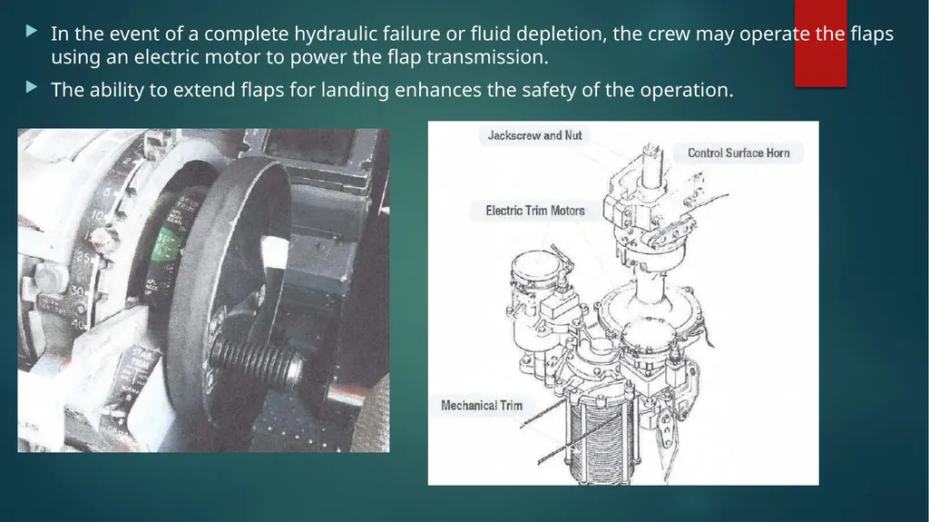 Flight controls Primary flight controls Since the - slide 38 of 74