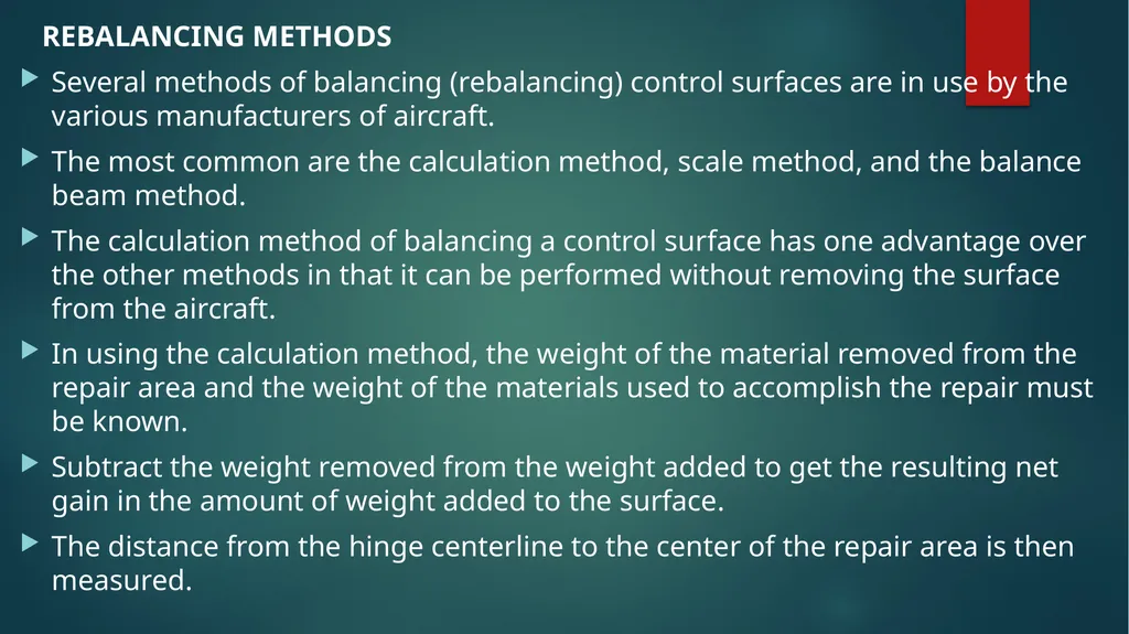 Flight controls Primary flight controls Since the - slide 63 of 74