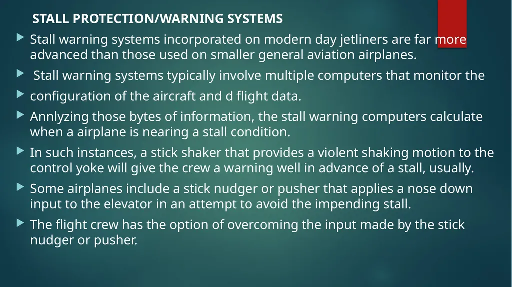 Flight controls Primary flight controls Since the - slide 70 of 74