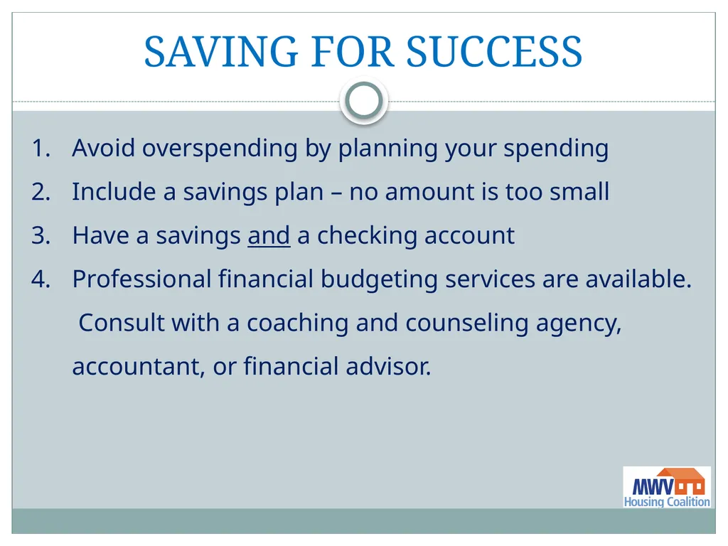 Financial Literacy On Tap Thank you to our - slide 27 of 42