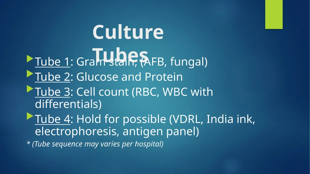 CSI 201 Skills Lab 2 Lumbar Puncture Daryl P. - slide 10 of 13