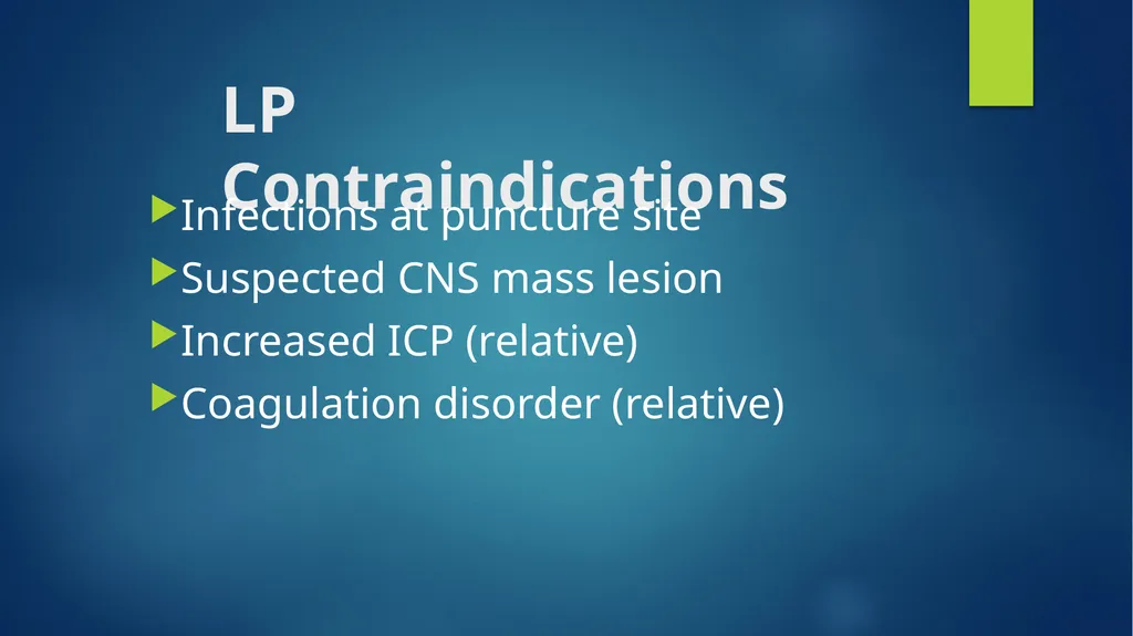 CSI 201 Skills Lab 2 Lumbar Puncture Daryl P. - slide 3 of 13