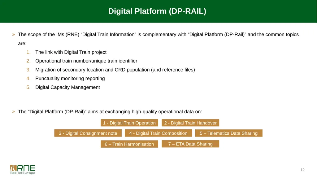 Workshop on Data Interoperability, InnoTrans, 21 - slide 12 of 14