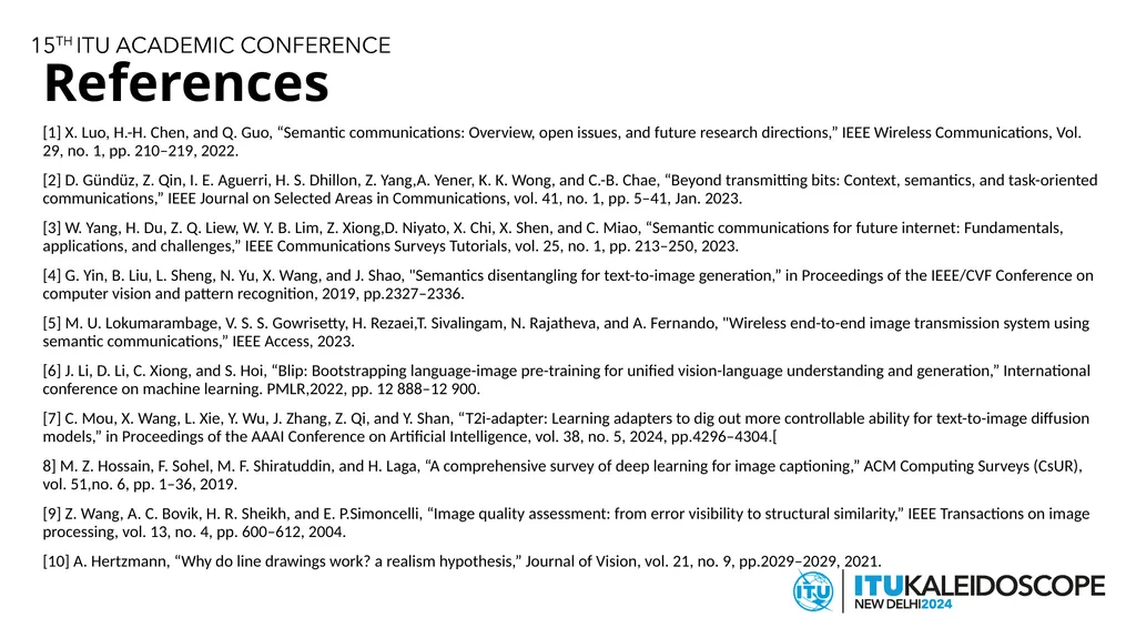 Advancing Image Transfer Through Semantic-aided - slide 21 of 23