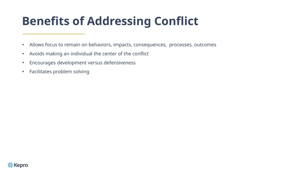 Conflict Management in the Workplace What are - slide 7 of 18