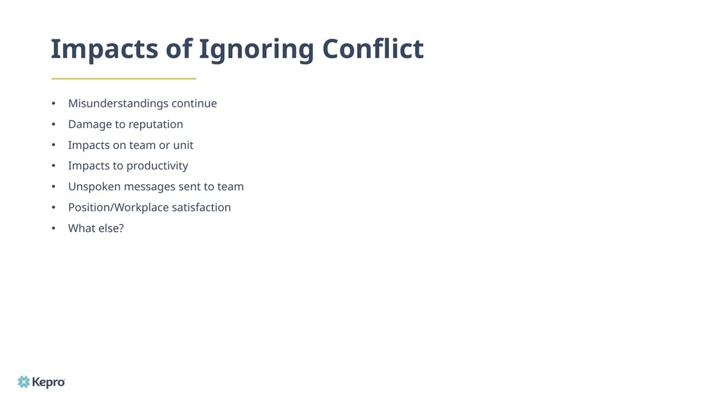 Conflict Management in the Workplace What are - slide 8 of 18