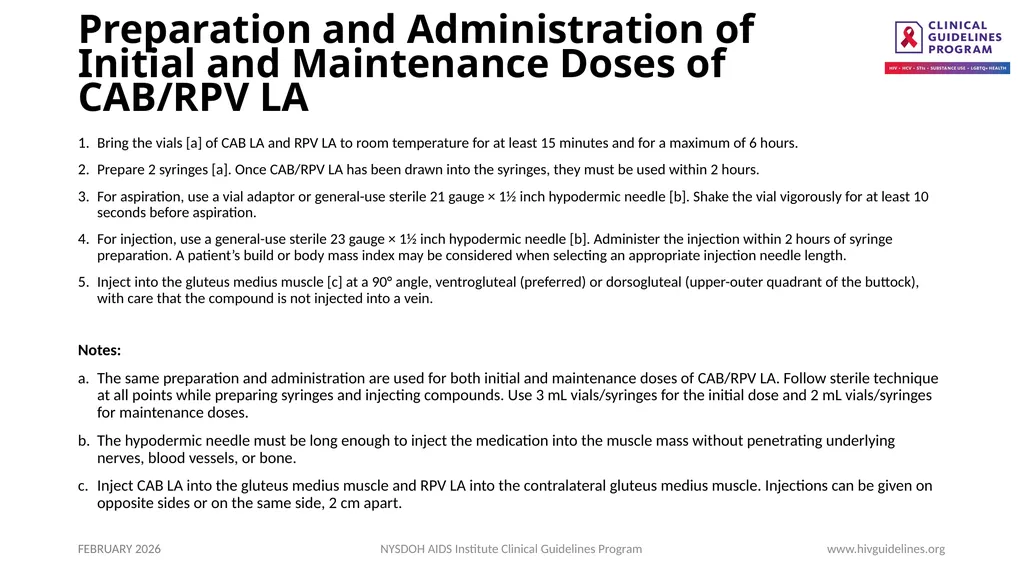 Use of Injectable CAB/RPV LA as Replacement ART - slide 15 of 22