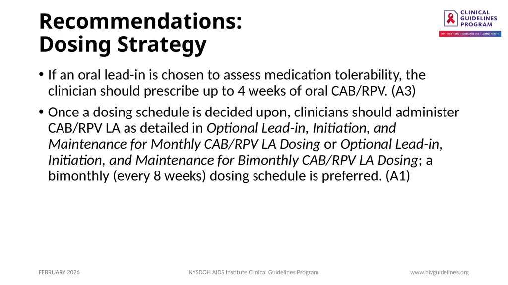 Use of Injectable CAB/RPV LA as Replacement ART - slide 11 of 22