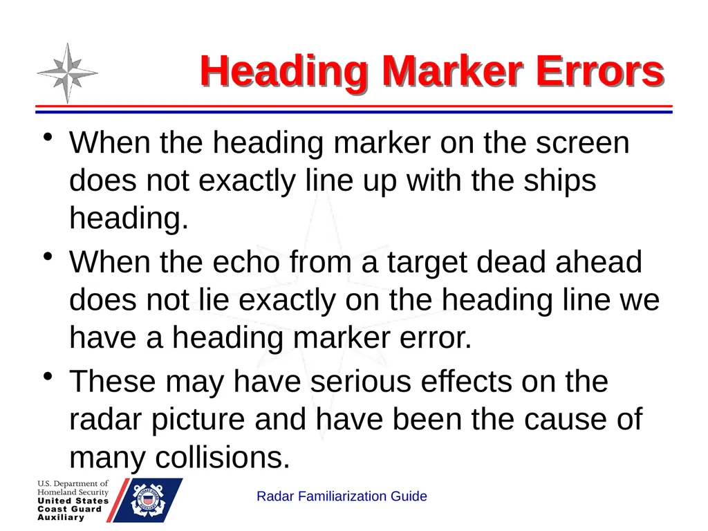 RADAR Familiarization Guide National Response - slide 19 of 47