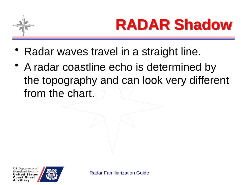 RADAR Familiarization Guide National Response - slide 23 of 47