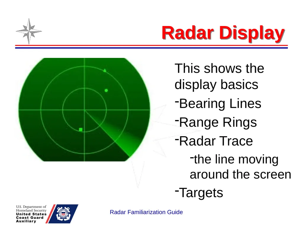 RADAR Familiarization Guide National Response - slide 15 of 47