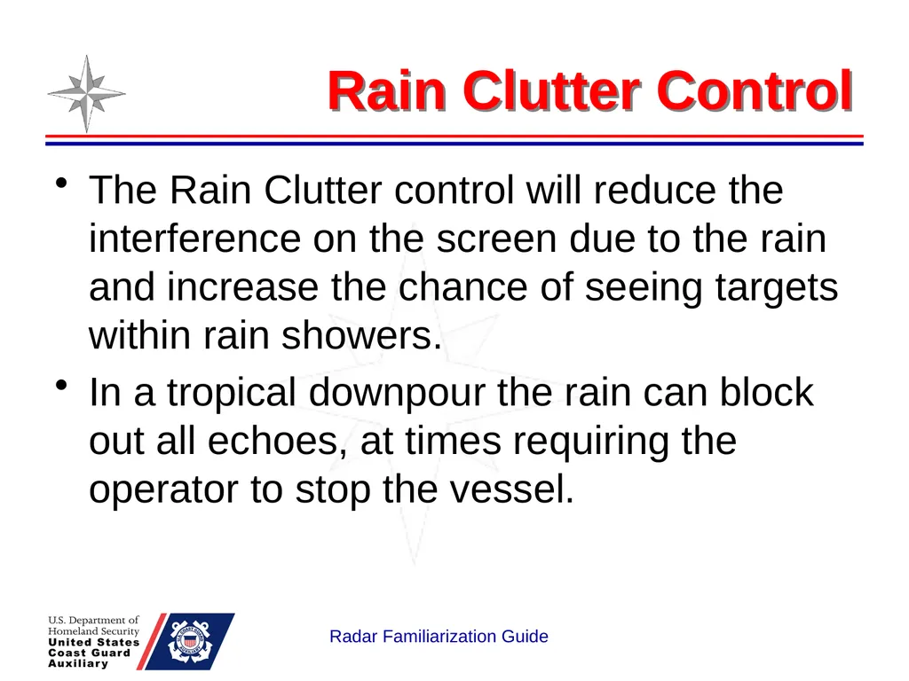RADAR Familiarization Guide National Response - slide 33 of 47