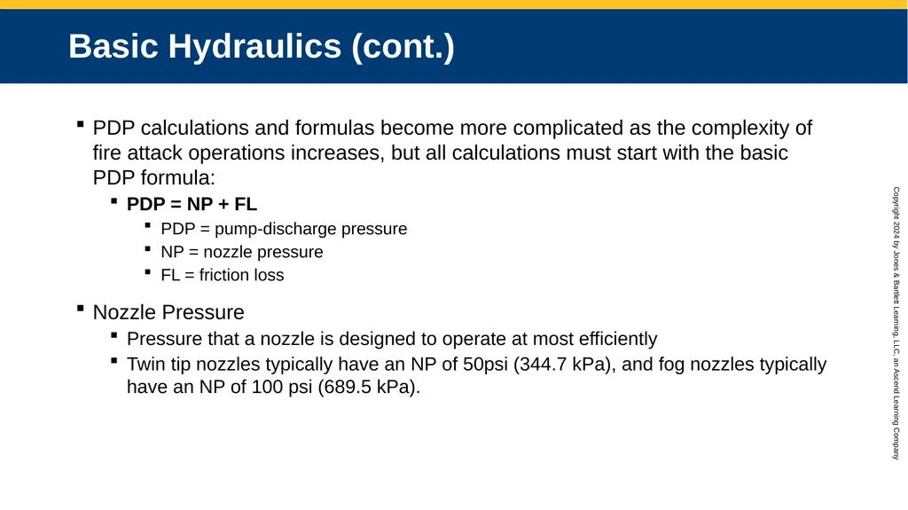 CHAPTER 12 Water Supplies and Operations Knowledge - slide 47 of 57
