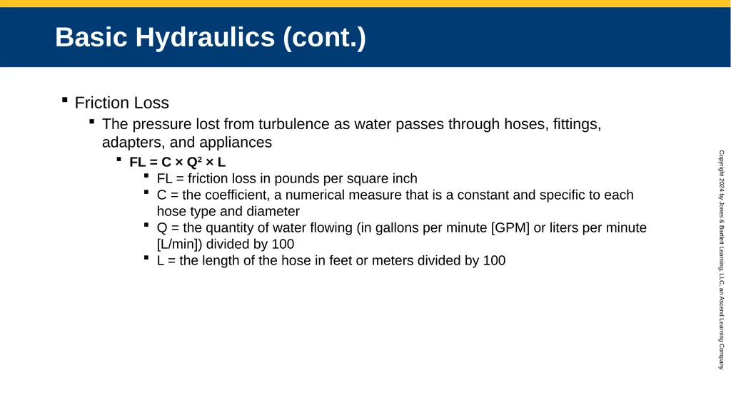 CHAPTER 12 Water Supplies and Operations Knowledge - slide 48 of 57
