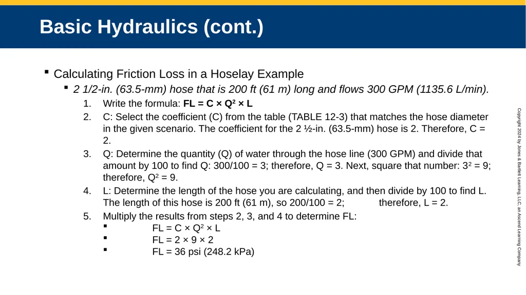 CHAPTER 12 Water Supplies and Operations Knowledge - slide 50 of 57
