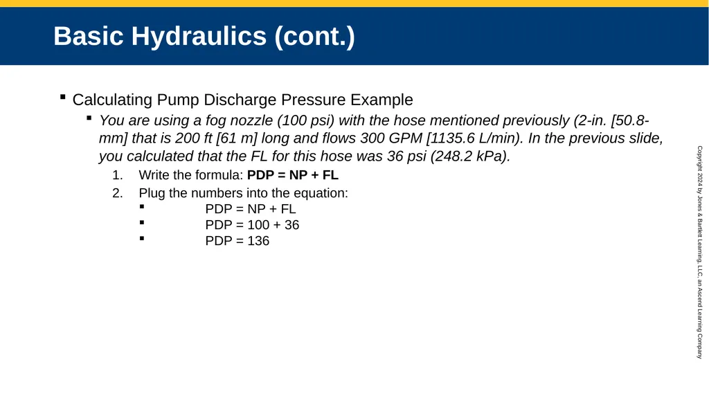 CHAPTER 12 Water Supplies and Operations Knowledge - slide 51 of 57