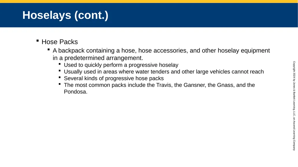 CHAPTER 12 Water Supplies and Operations Knowledge - slide 39 of 57