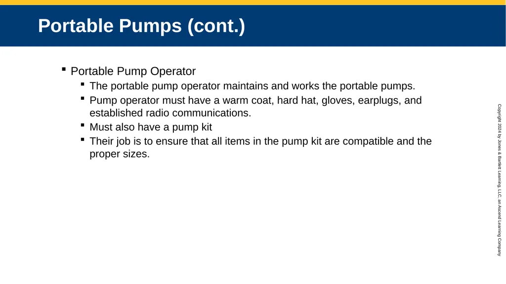 CHAPTER 12 Water Supplies and Operations Knowledge - slide 33 of 57