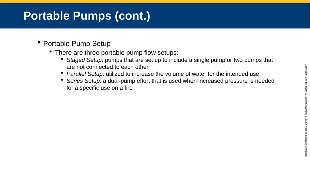 CHAPTER 12 Water Supplies and Operations Knowledge - slide 35 of 57