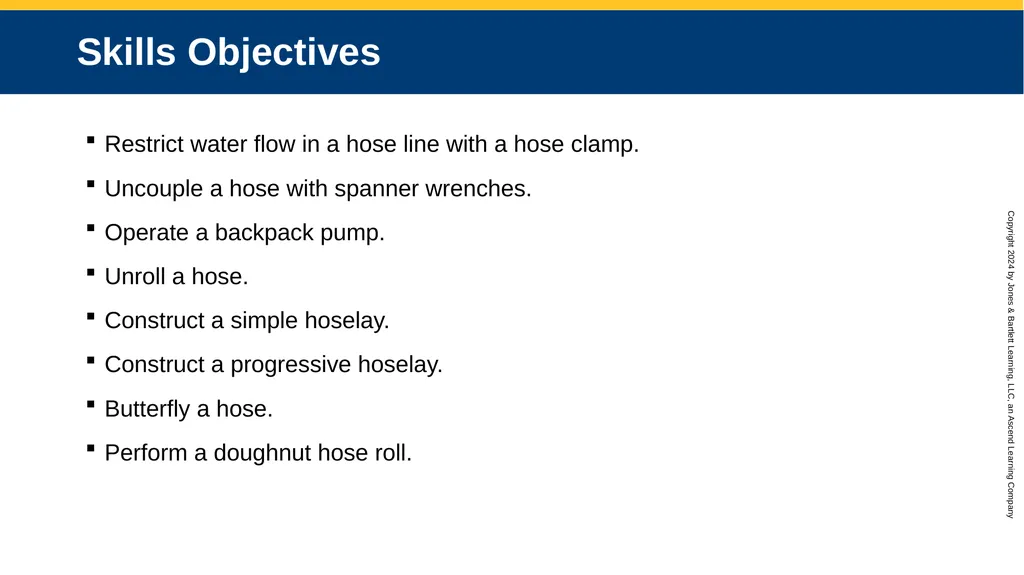 CHAPTER 12 Water Supplies and Operations Knowledge - slide 4 of 57