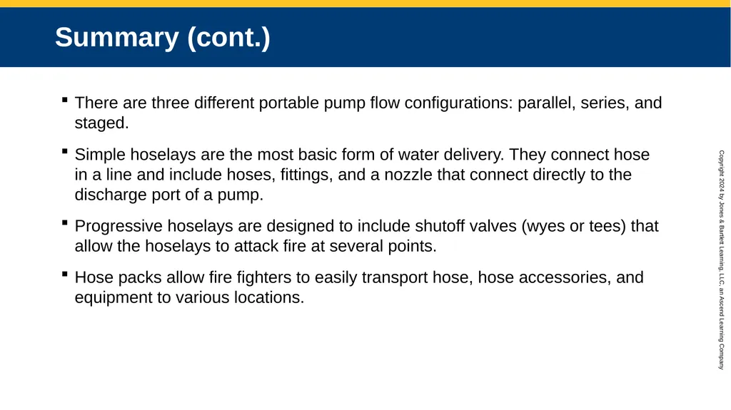 CHAPTER 12 Water Supplies and Operations Knowledge - slide 56 of 57