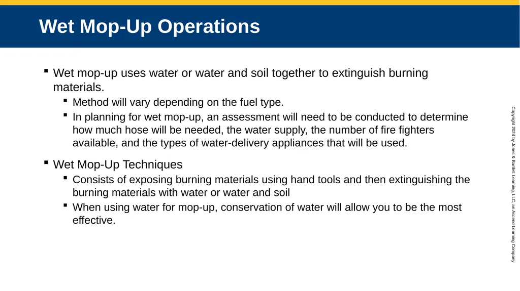 CHAPTER 12 Water Supplies and Operations Knowledge - slide 44 of 57