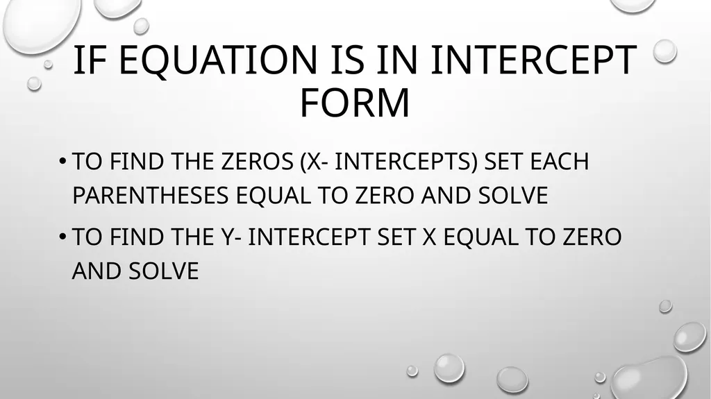 Quadratic Equations Algebra 2 Unit 3 General - slide 47 of 54