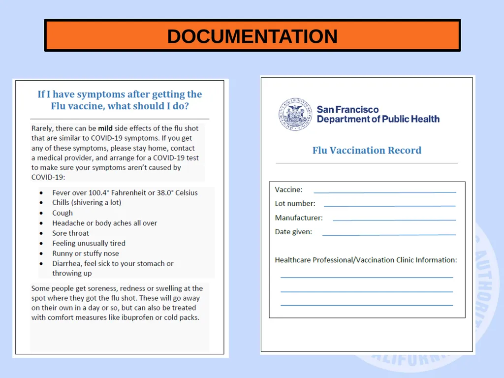 COVID-19 Immunization Skills Training for EMS - slide 42 of 48