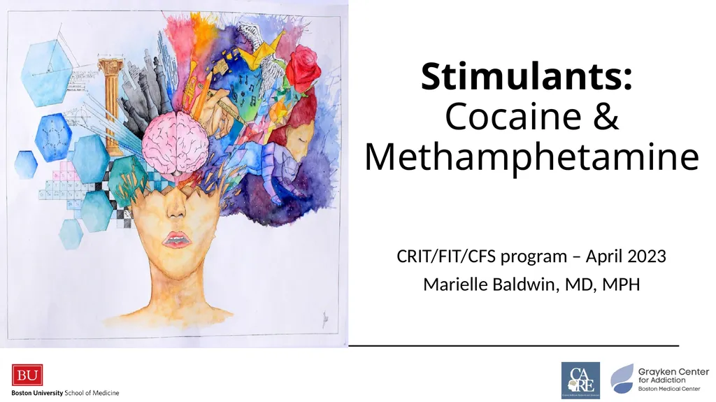 Stimulants: Cocaine & Methamphetamine CRIT/FIT/CFS - slide 1 of 39