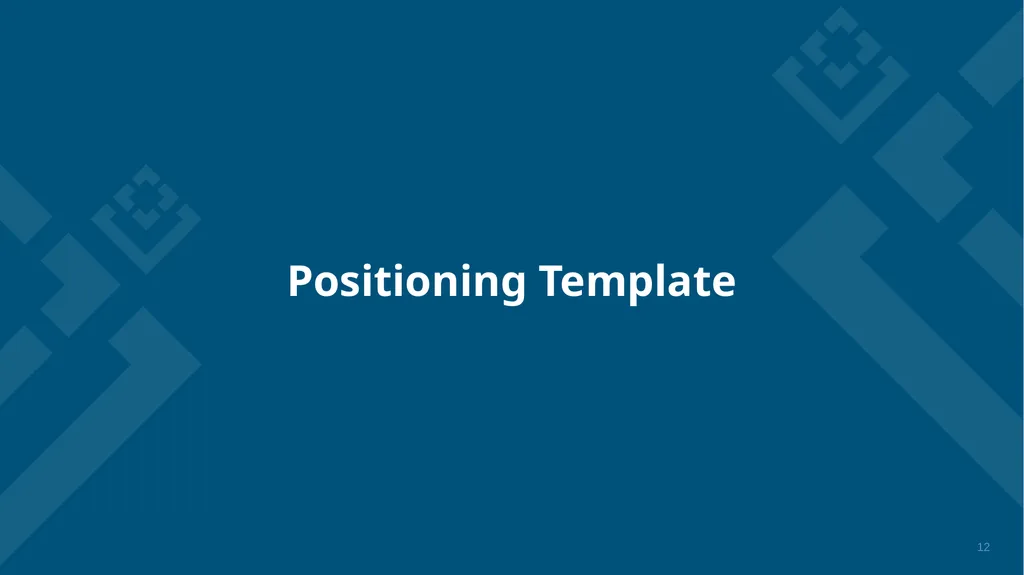 GTM “Super” Simple Plan OUTLINE GTM Marketing - slide 12 of 14