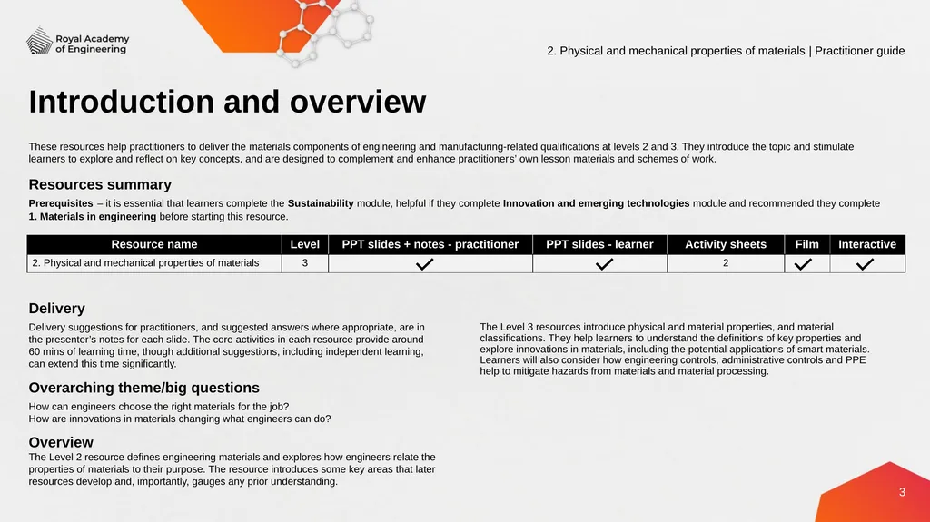 Engineering materials 2. Physical and mechanical - slide 3 of 16