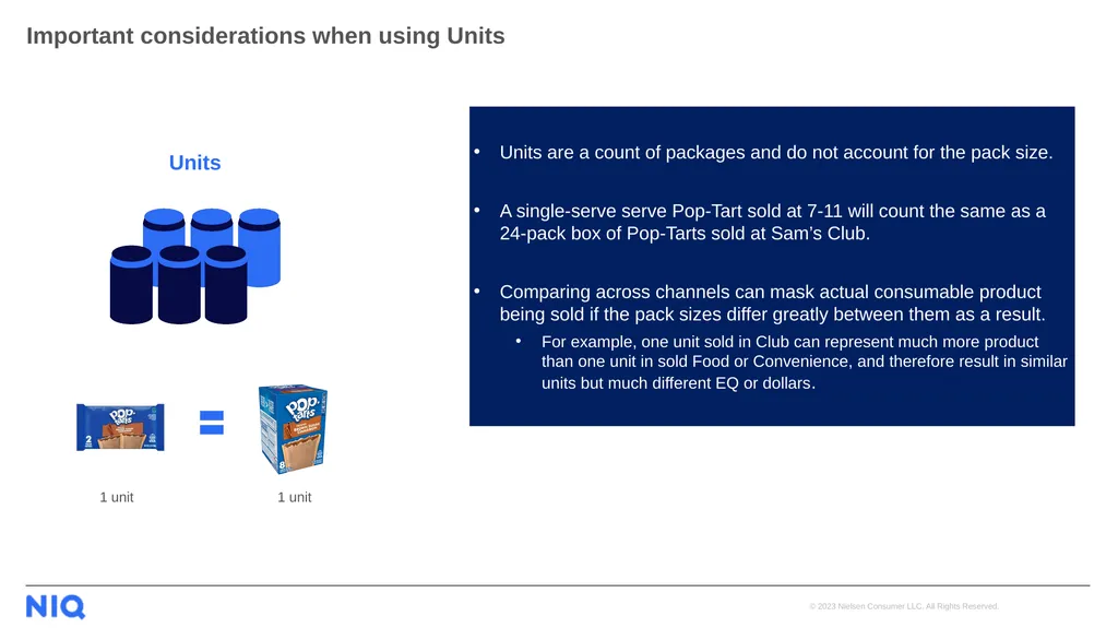 Sales Volume NIQ RMS Certification Course Session - slide 6 of 11