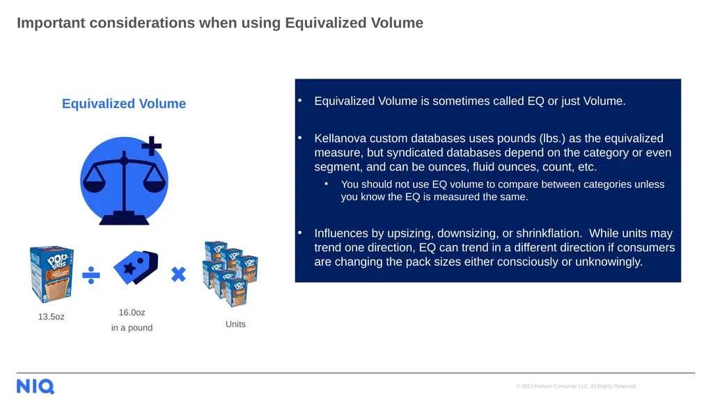 Sales Volume NIQ RMS Certification Course Session - slide 7 of 11