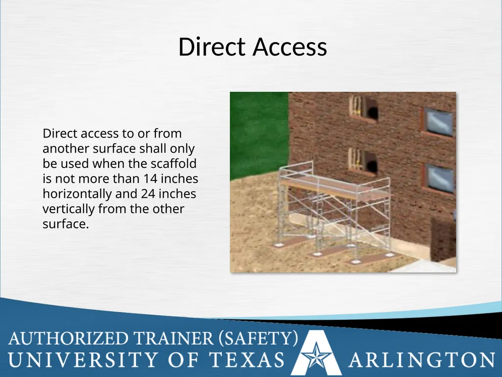 Fall Protection Safety Objectives The purpose of - slide 46 of 72