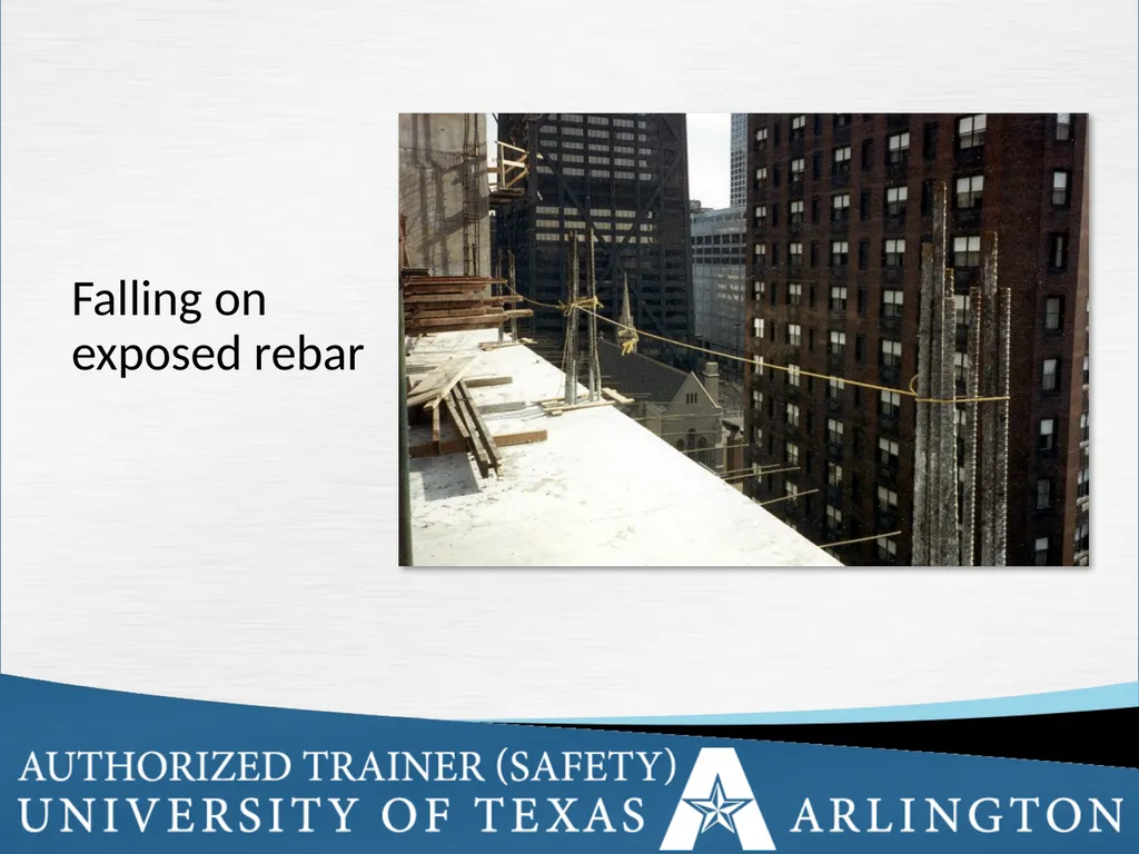 Fall Protection Safety Objectives The purpose of - slide 36 of 72