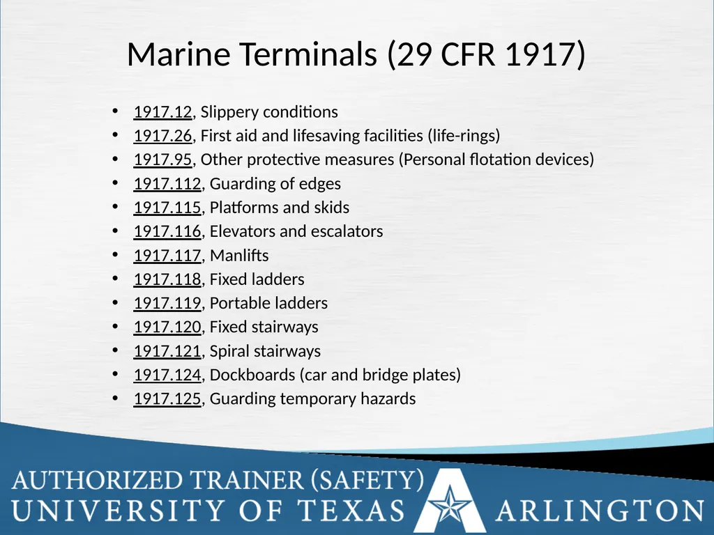 Fall Protection Safety Objectives The purpose of - slide 15 of 72