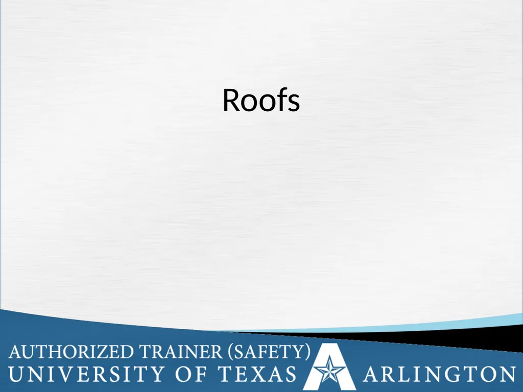 Fall Protection Safety Objectives The purpose of - slide 26 of 72