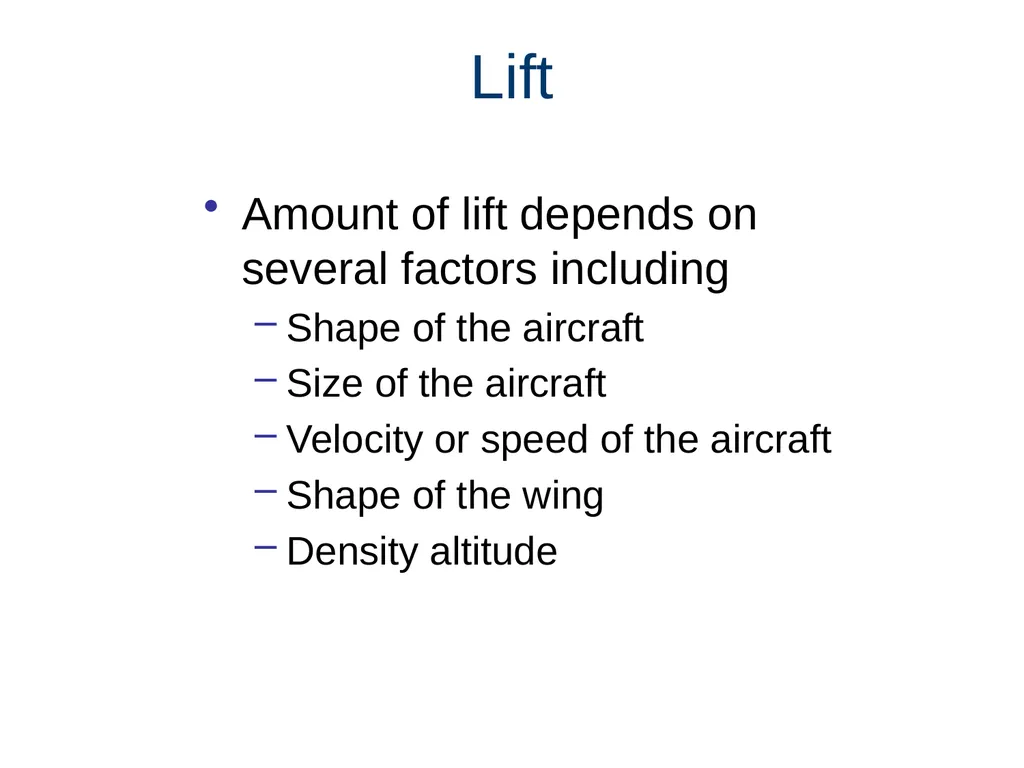 Forces of Flight Scalar and Vector Quantities A - slide 11 of 22