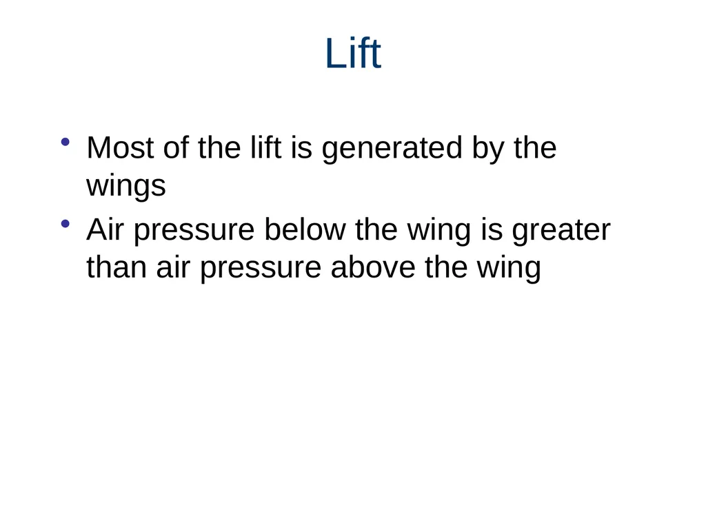 Forces of Flight Scalar and Vector Quantities A - slide 12 of 22