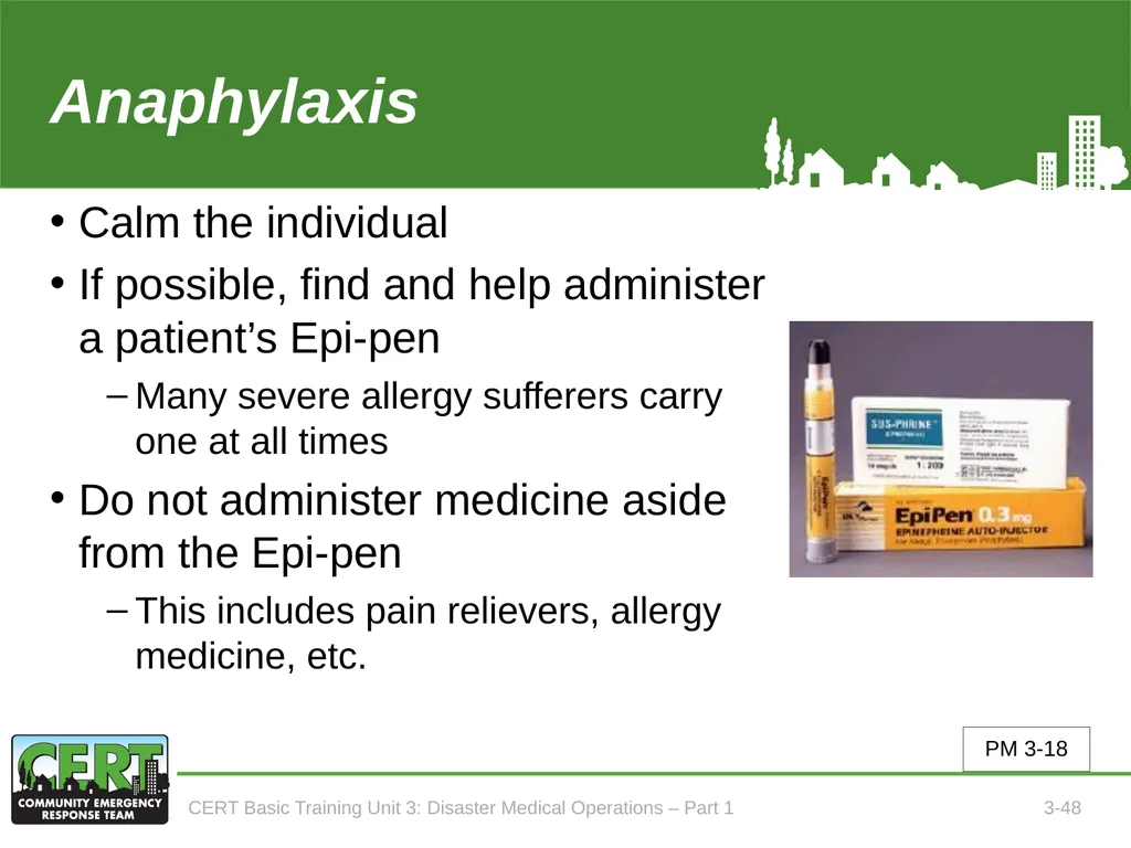 Unit 3: Disaster Medical Operations - Part 1 CERT - slide 49 of 51