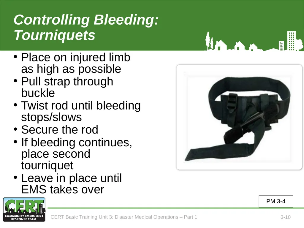 Unit 3: Disaster Medical Operations - Part 1 CERT - slide 11 of 51