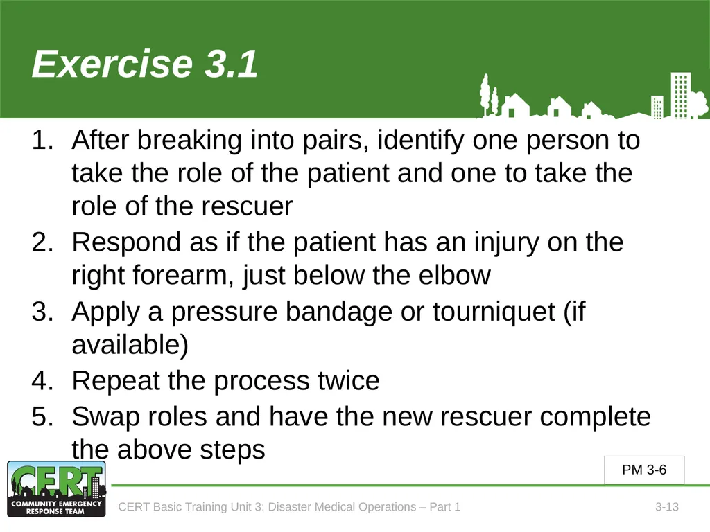 Unit 3: Disaster Medical Operations - Part 1 CERT - slide 14 of 51