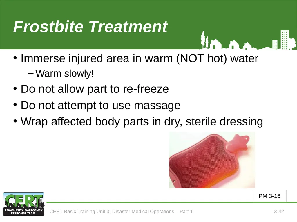 Unit 3: Disaster Medical Operations - Part 1 CERT - slide 43 of 51