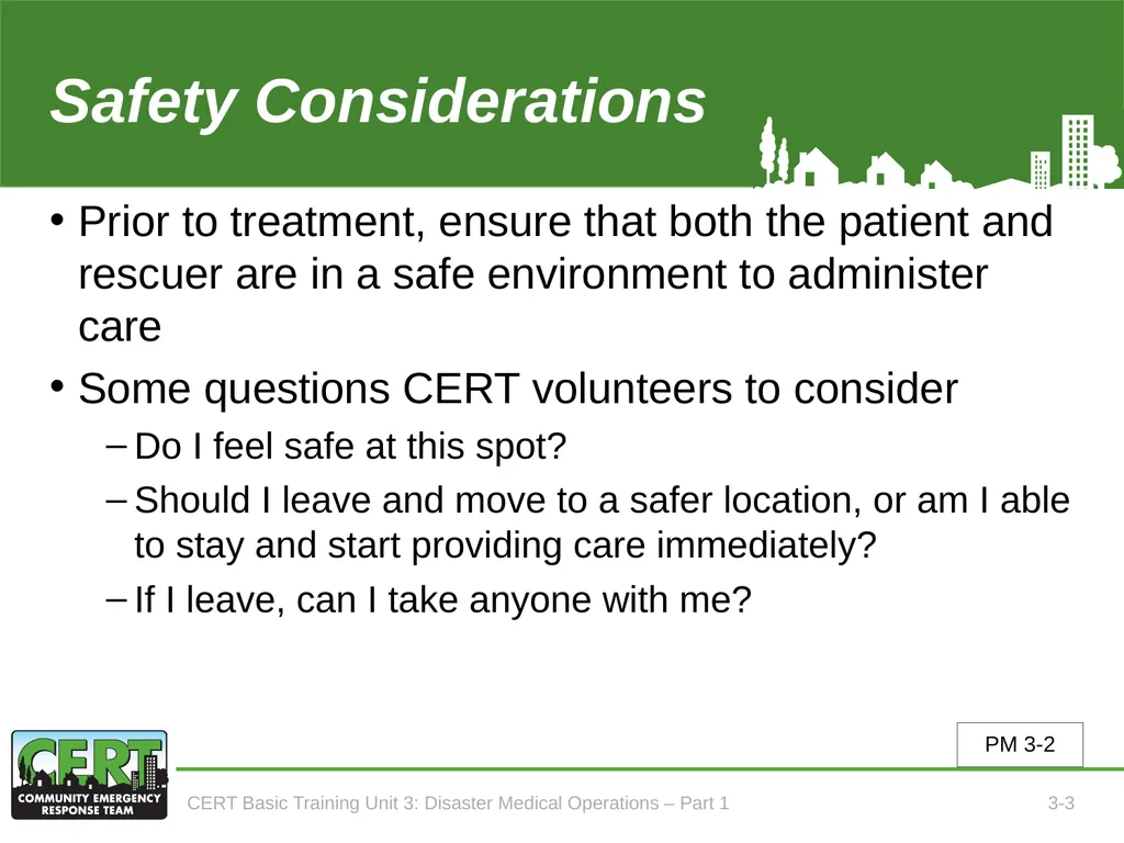 Unit 3: Disaster Medical Operations - Part 1 CERT - slide 4 of 51
