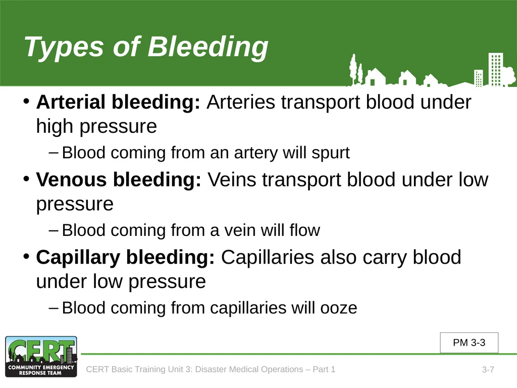 Unit 3: Disaster Medical Operations - Part 1 CERT - slide 8 of 51