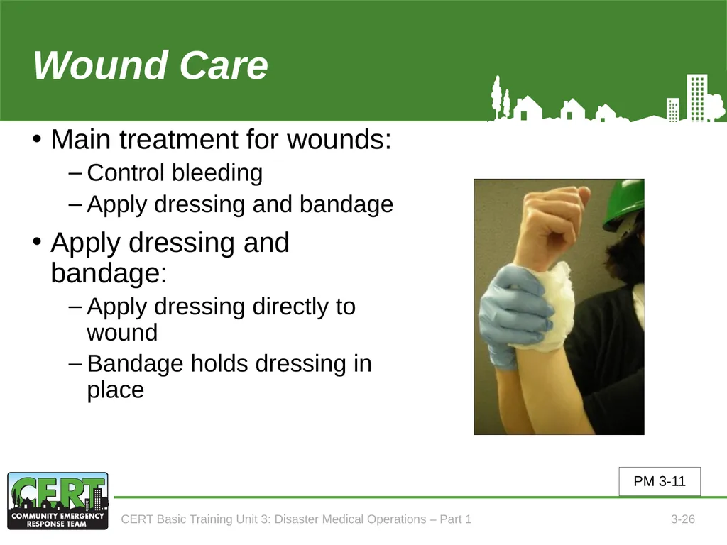 Unit 3: Disaster Medical Operations - Part 1 CERT - slide 27 of 51