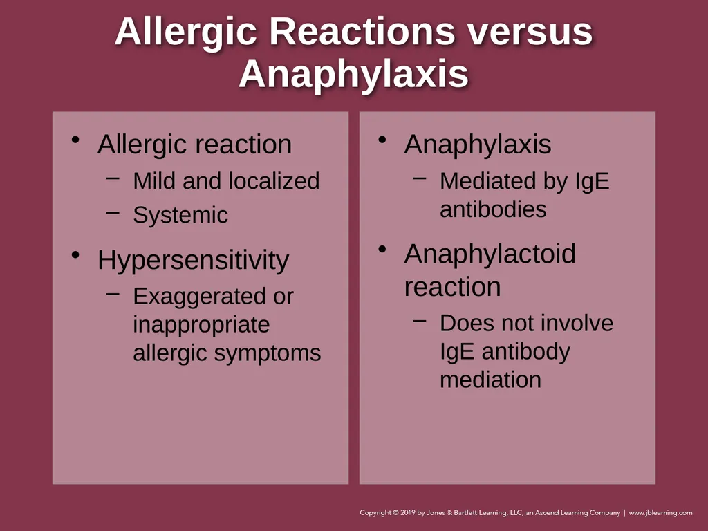 Focused Lecture Chapter 22 Immunologic Emergencies - slide 10 of 31