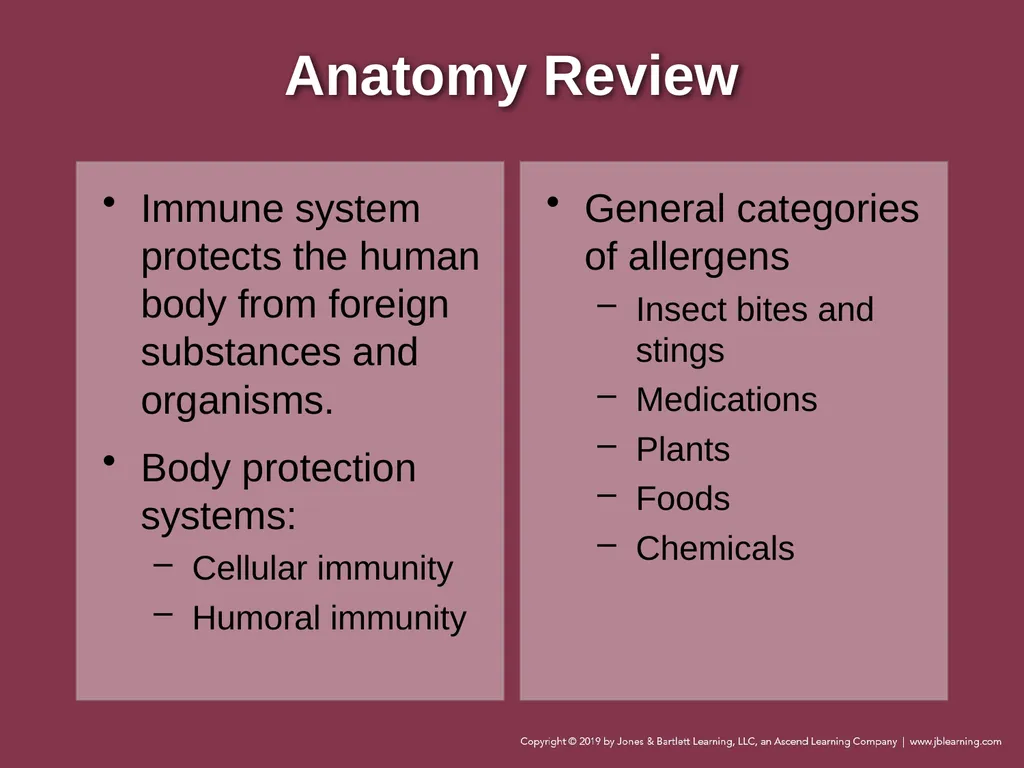 Focused Lecture Chapter 22 Immunologic Emergencies - slide 5 of 31