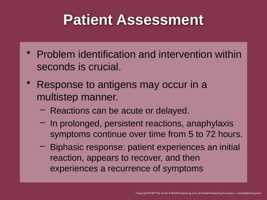 Focused Lecture Chapter 22 Immunologic Emergencies - slide 15 of 31