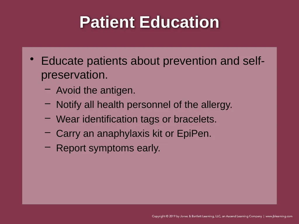 Focused Lecture Chapter 22 Immunologic Emergencies - slide 31 of 31